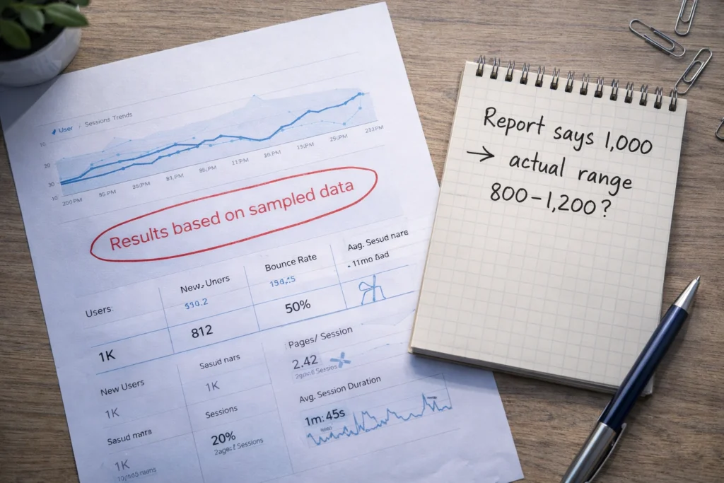 Data Sampling Can Skew Your Reports